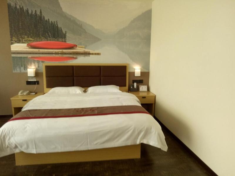Thank Inn Plus Hotel Jiangxi Fuzhou Jinxi County Government Square מראה חיצוני תמונה
