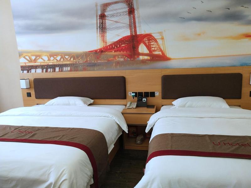 Thank Inn Plus Hotel Jiangxi Fuzhou Jinxi County Government Square מראה חיצוני תמונה